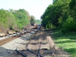 Short work train headed north on track 3